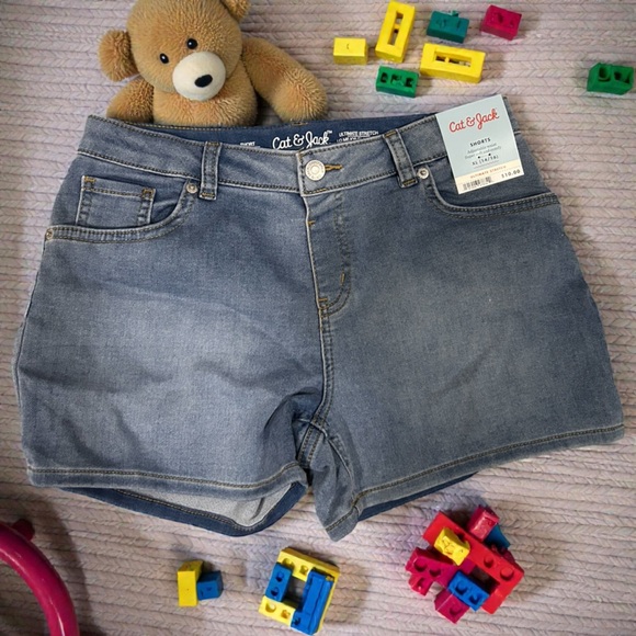 Cat & Jack Other - Cat & Jack Classic Blue Denim Shorts